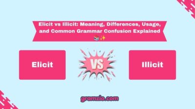 Elicit vs Illicit