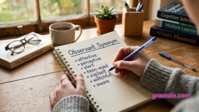 Observant Synonym