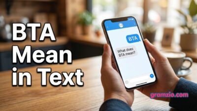 BTA Mean in Text