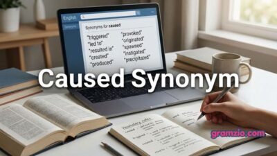 Caused Synonym