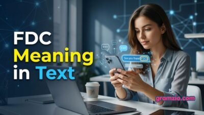 FDC Meaning in Text