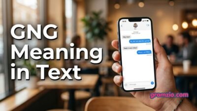 GNG Meaning in Text