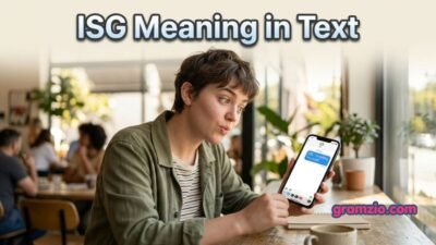 ISG Meaning in Text