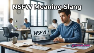 NSFW Meaning Slang