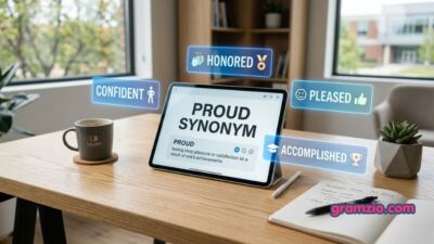 Proud Synonym