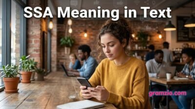 SSA Meaning in Text