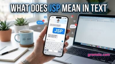 What Does JSP Mean in Text